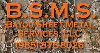 bayou sheet metal houma la|Bayou Sheet Metal in Houma, LA 70363 .